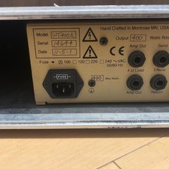 EDEN WT-400 値下げok　ベース　アンプ　スタジオ/ライブ対応の画像