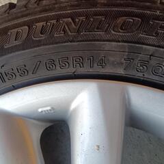 ◯155/65R14◯４本セット◯ダイハツ純正◯バリ溝の画像