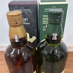 山崎12年 白州12年 100周年記念ラベル　2本セットの画像