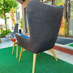 パッチワークチェア スツール付きの画像