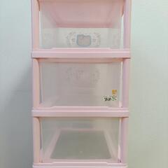キティ野いちご3段スライドケースの画像