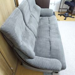 【さしあげます】中古　ソファ (ニトリ)の画像