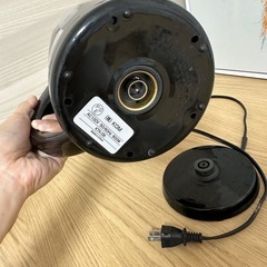 電子ケトル KTK-08 ブラックの画像