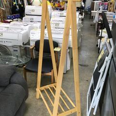木製A型ハンガーラックの画像