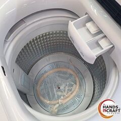 ✨ハイアール　中古美品　JW-U45LK　全自動電気洗濯機　４.５㎏　2023年式　６ヶ月保証✨うるま市田場✨の画像