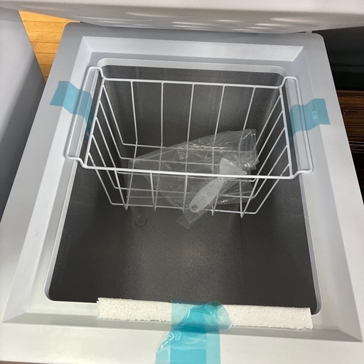 上開き式冷凍庫 66L ハイアール 2024年製