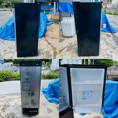 売約済み【❗️✨大容量282L✨❗️】Hisense 3ドア冷蔵庫✨ガラストップ✨野菜室🥬冷凍室付き❗️の画像