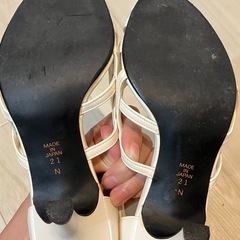 DIANA ダイアナ　サンダル　パンプス　靴　ヒール　21cmの画像