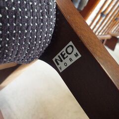 ダイニングチェア 八木コレクション NEOFORM チェアー 椅子 ファブリックチェア 中古 札幌市東区 新道東店の画像