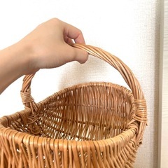 インテリア　ナチュラル　かごの画像