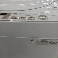 【ドリーム尾浜店】6kg洗濯機　SHARP　ES-G60UC　2018年製　※キズ　スレあり　高さ(H)89.5×幅 (W)56.5×奥行(D)53.5(cm)の画像
