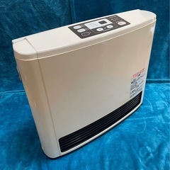 リンナイ　Rinnai ガスファンヒーター　RC-M5801E 都市ガス用　ホース付き　21畳用ハイパワー！　中古の画像