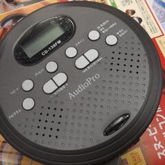 Audio Pro　ワイドFMラジオ付きポータブルCDプレーヤー 本体のみ　の画像