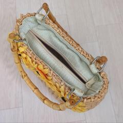 向日葵 ひまわり かごバッグ ミニの画像