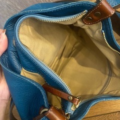 グリーンショルダーバッグの画像