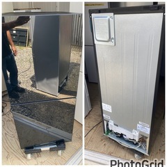 超お薦め品‼️ガラスドア‼️ツインバード冷凍冷蔵庫 121L 2024年の画像