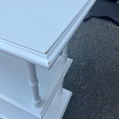 ホワイト３段棚
の画像