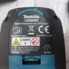 makita マキタ LD080P1 レーザー距離計 中古品 【ハンズクラフト宜野湾店】の画像