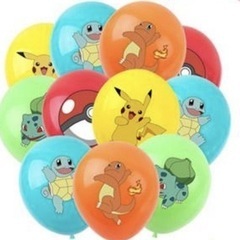 ポケモン 誕生日の飾り付けと風船の画像