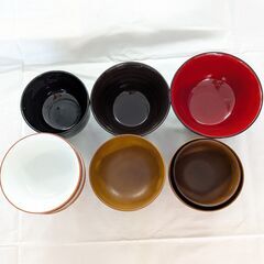 茶碗3御 /  味噌汁椀7個の画像