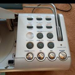 レトロデザイン★KENWOOD★CDMDラジカセの画像