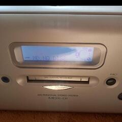 レトロデザイン★KENWOOD★CDMDラジカセの画像