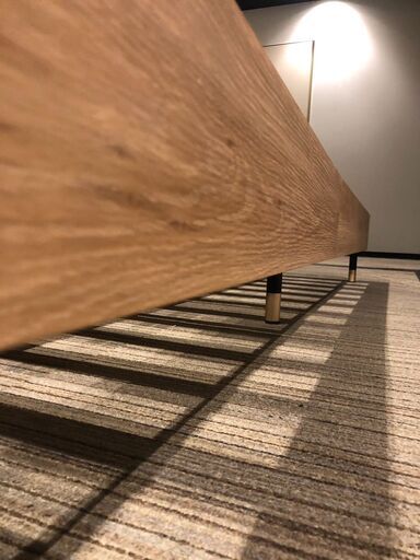 コンテナ保管中】【展示品・未使用品】セミダブルベッドフレーム