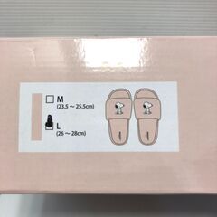 ☆【新品未開封品】スヌーピー シャワーサンダル ピンク キャラクター(NF250731) 546-73の画像
