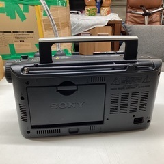 万代店　SONYレトロ カセットラジオ ラジカセ 1997年製の画像