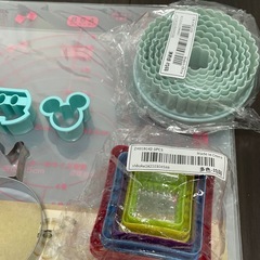 クッキー型　クッキングマット 大量の画像