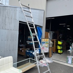 ALINCO アルインコ　はしご兼用脚立 GKN-180S E-D  踏み台　ハシゴ　梯子　作業　はしご長さ3m60㎝ 中古品 ③の画像