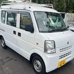 乗って帰れます：総額18万円：車検R8年11月23日まで：平成18年11月：スズキ　エブリイ：MT：18万キロ：下取り可能の画像