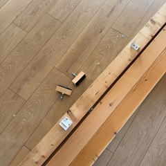 木製突っ張り棒【DIY】の画像