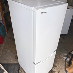 札幌市内配送可 【6ヵ月保証付き】20年製 東芝 TOSHIBA 153L 2ドア冷蔵庫 GR-R15BS(W) 右開きの画像