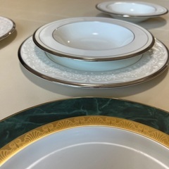 ノリタケ NORITAKE 洋食器6点まとめ売りセット プレート 大皿 スープボウル 美品 の画像