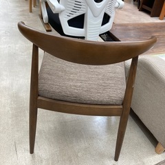 🪑NITORI ニトリ🪑ダイニングチェア🪑C-01D🪑天然木🪑ブラウン🪑シック調🪑2287の画像
