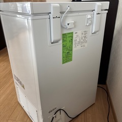 ノンフロン冷凍庫100リットルの画像