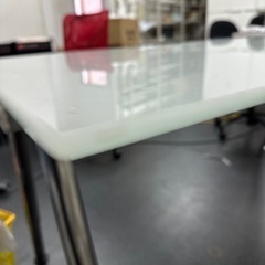 中古　IKEA 棚3台　ガラステーブルの画像