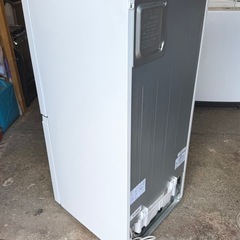 札幌市内配送可 【6ヵ月保証付き】美品 24年製 Haier ハイアール 121L 2ドア冷蔵庫 JR-NF121B(W) 右開きの画像
