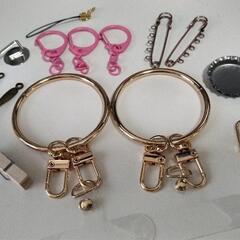アクセサリー 素材 パーツ 金具の画像