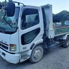 三菱ふそう　	ファイター　４トン　ダンプ車　	MT6速の画像