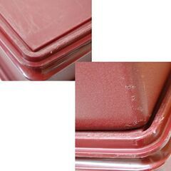 TUPPER WARE スーパーケース 幅48×奥38×高16cm クランベリー 収納ケース 収納 保存容器 タッパーウェア 札幌市 清田区 平岡の画像