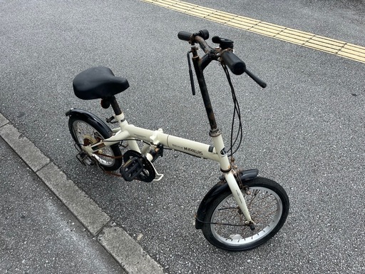 TRANSIT 折り畳み ・中古自転車 052801