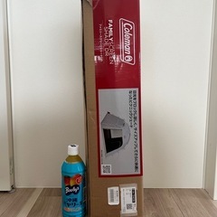 試し組のみ美品　【新作】Coleman ファミリースクリーンシェードDRの画像