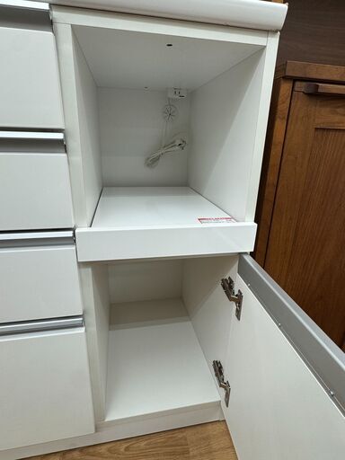 ☆リユースのサカイ春日部店☆KJ11127 ニトリ 食器棚 ホワイト H202