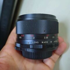 優良品　AUTO mamiya/sekor 55mm F1.4の画像