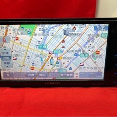 ⭐︎美品⭐︎KENWOOD フルセグMDV-L503W 最新地図　新品バックカメラ付の画像
