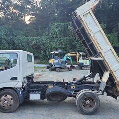 ３トン　ダンプ車　Ｌゲート　日野　ヒノの画像