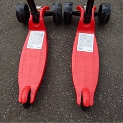 ● HALLY KIDS SCOOTER ハリー　キッズ スクーター 子供用 キックボード 耐荷重４０kg 1点 880円×2点あります！ 中古 ③の画像