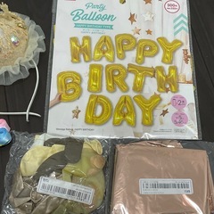 ベビー　誕生日お祝いセットの画像